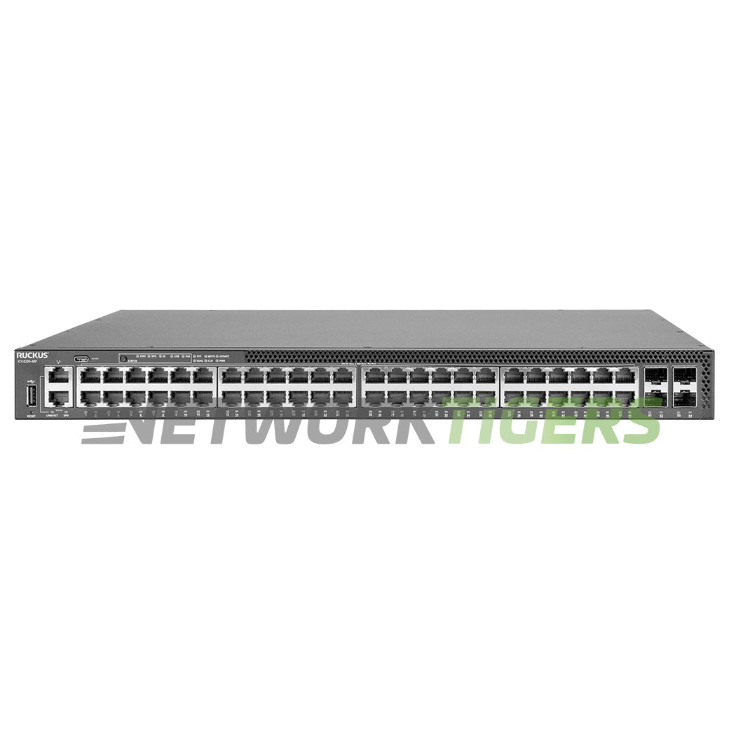 Ruckus ICX8200-48P ICX 8200 Series 48x 1GB PoE+ RJ45 4x 25GB SFP28 Switch