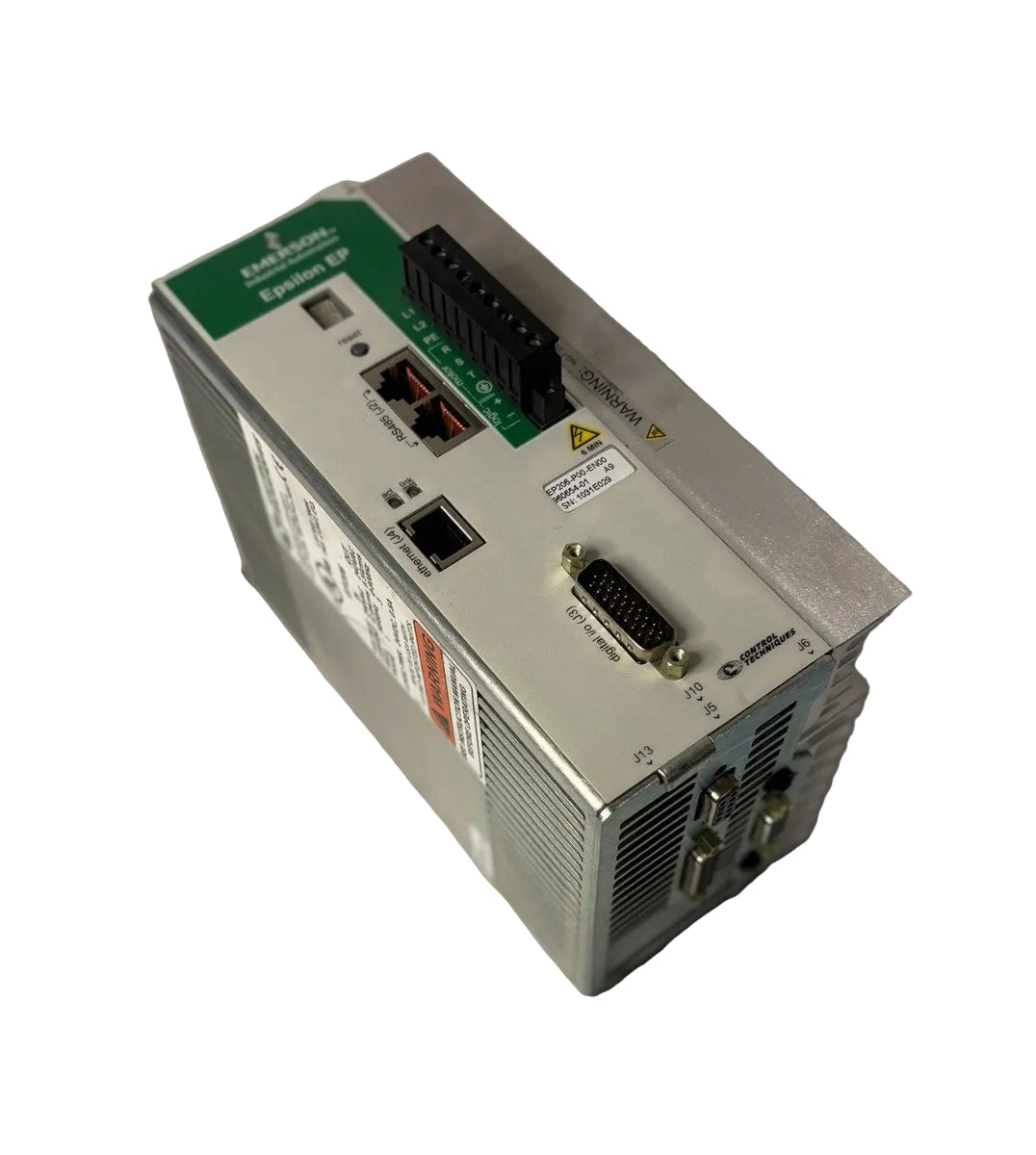 Control Techniques EP206-P00-EN00 Programmable Servo Drive 230VAC 6.5A 13A Peak Modbus Encoder