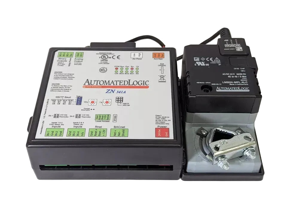 Automated Logic ZN-341A Programmable BACnet Zone Controller Module 24VDC HVAC Control