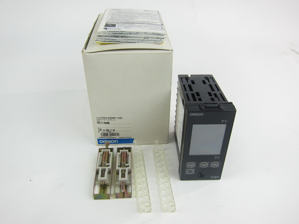 Omron E5EN-R3HMT-500 Temperature Controller PID Process Control Panel Unit