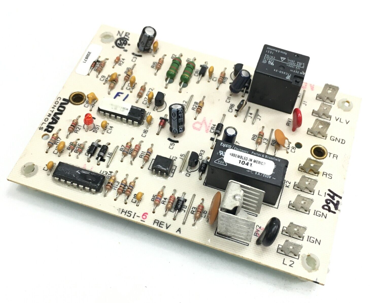 31X1001 | Novar Controls HSI-6 Rev A Furnace Ignition Control Circuit Board