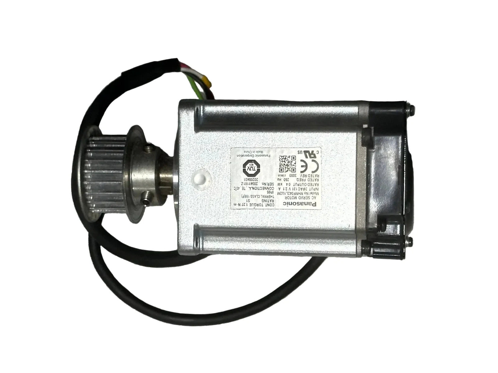 MHMF042L1U2M | Panasonic MINAS A6 400W AC Servo Motor 3000RPM High Inertia