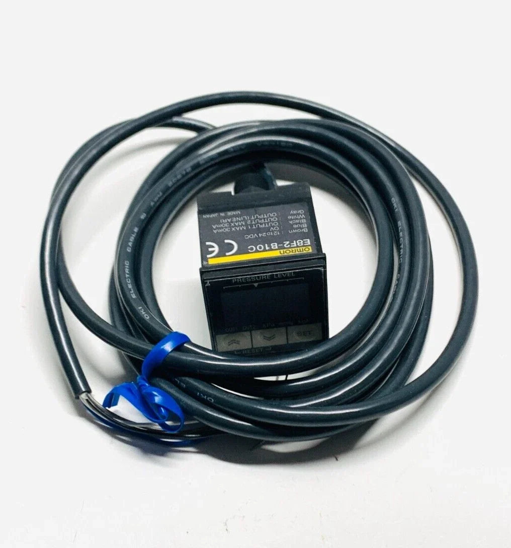 E8F2-B10C | Omron Gauge Pressure Sensor 0–1 MPa LED Display NPN