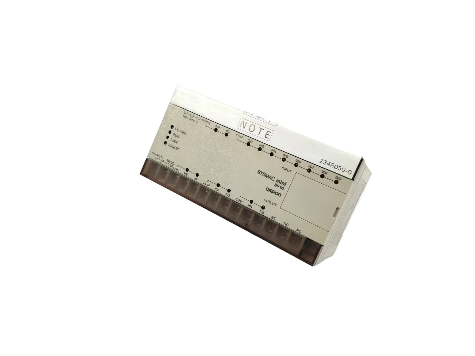 SP16-DT-A | Omron SYSMAC Mini CPU Module 100–240VAC
