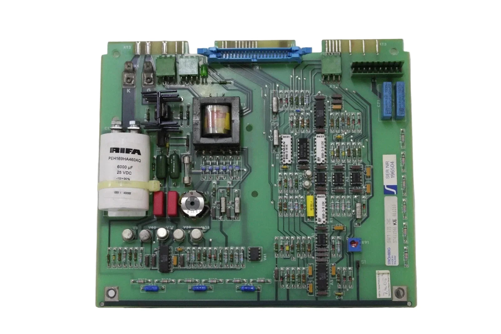 ABB 57411546 SAFT 125 CHC Chopper Control Board for Industrial Drive Systems