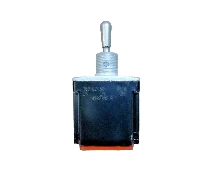 102TL2-50K | Honeywell Locking Lever Toggle Switch DPDT Panel Mount