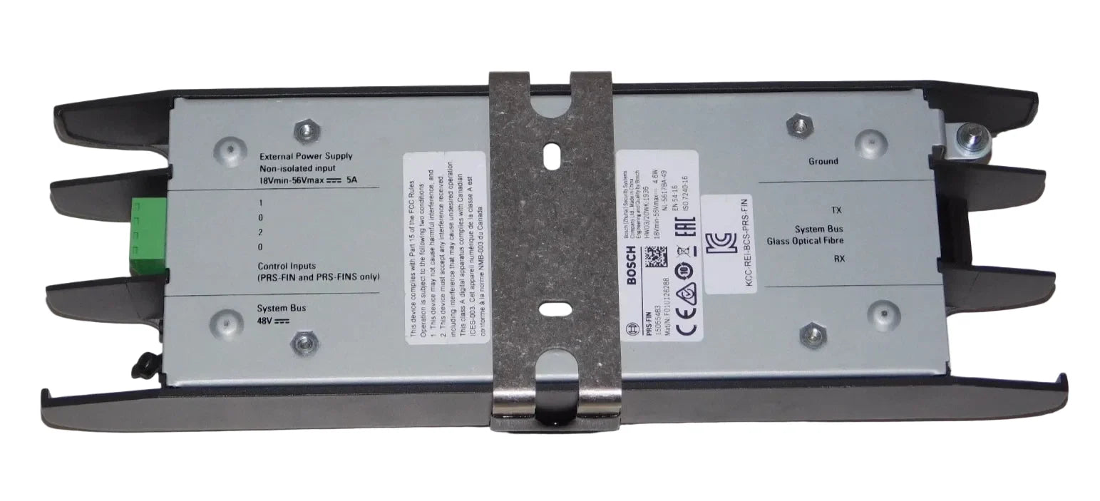 Bosch PRS-FIN Fiber Optic Cable Interface Module for Praesideo Network Systems