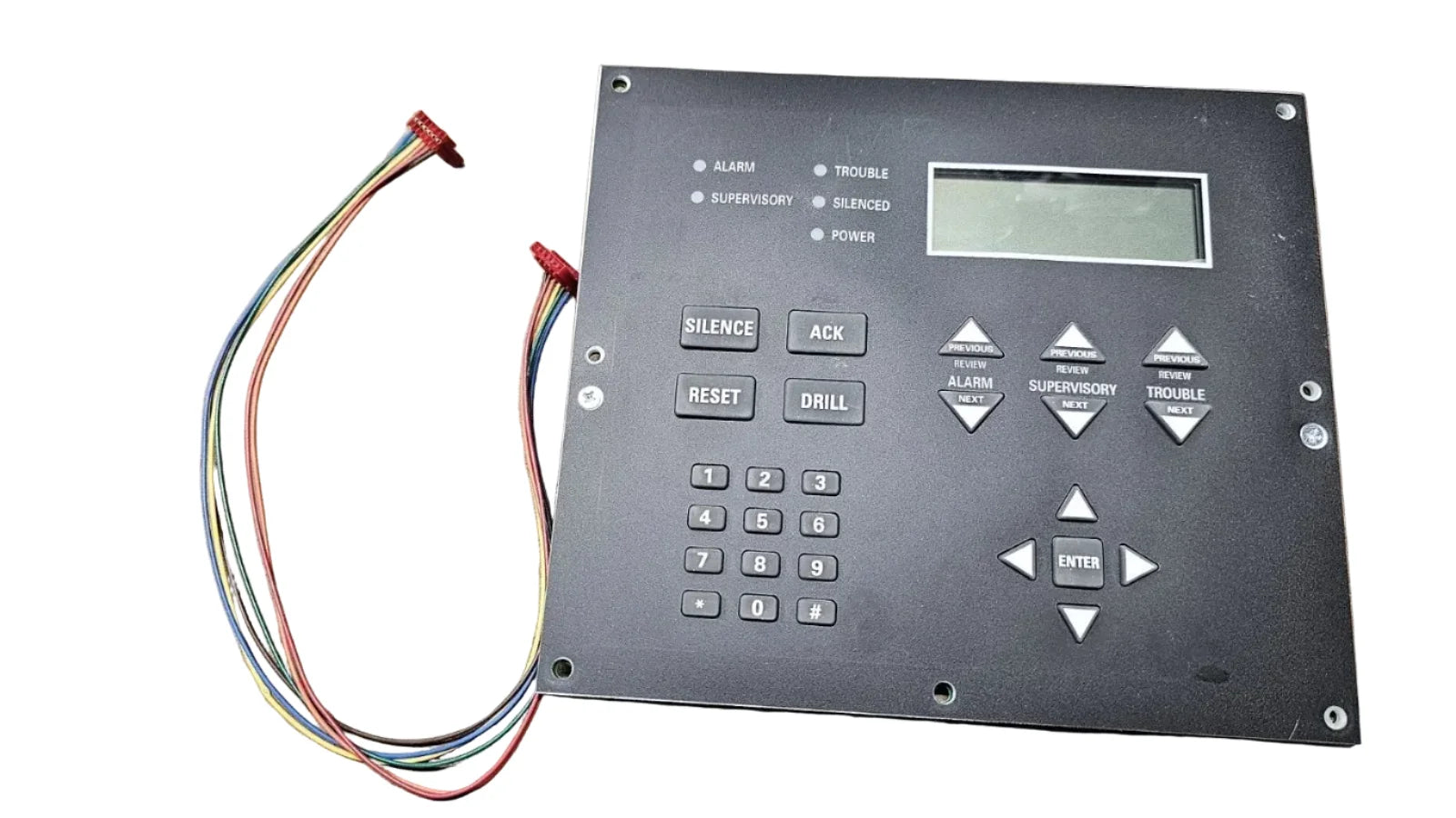 Silent Knight 058641C Fire Alarm Control Panel Keypad Remote Annunciator Interface