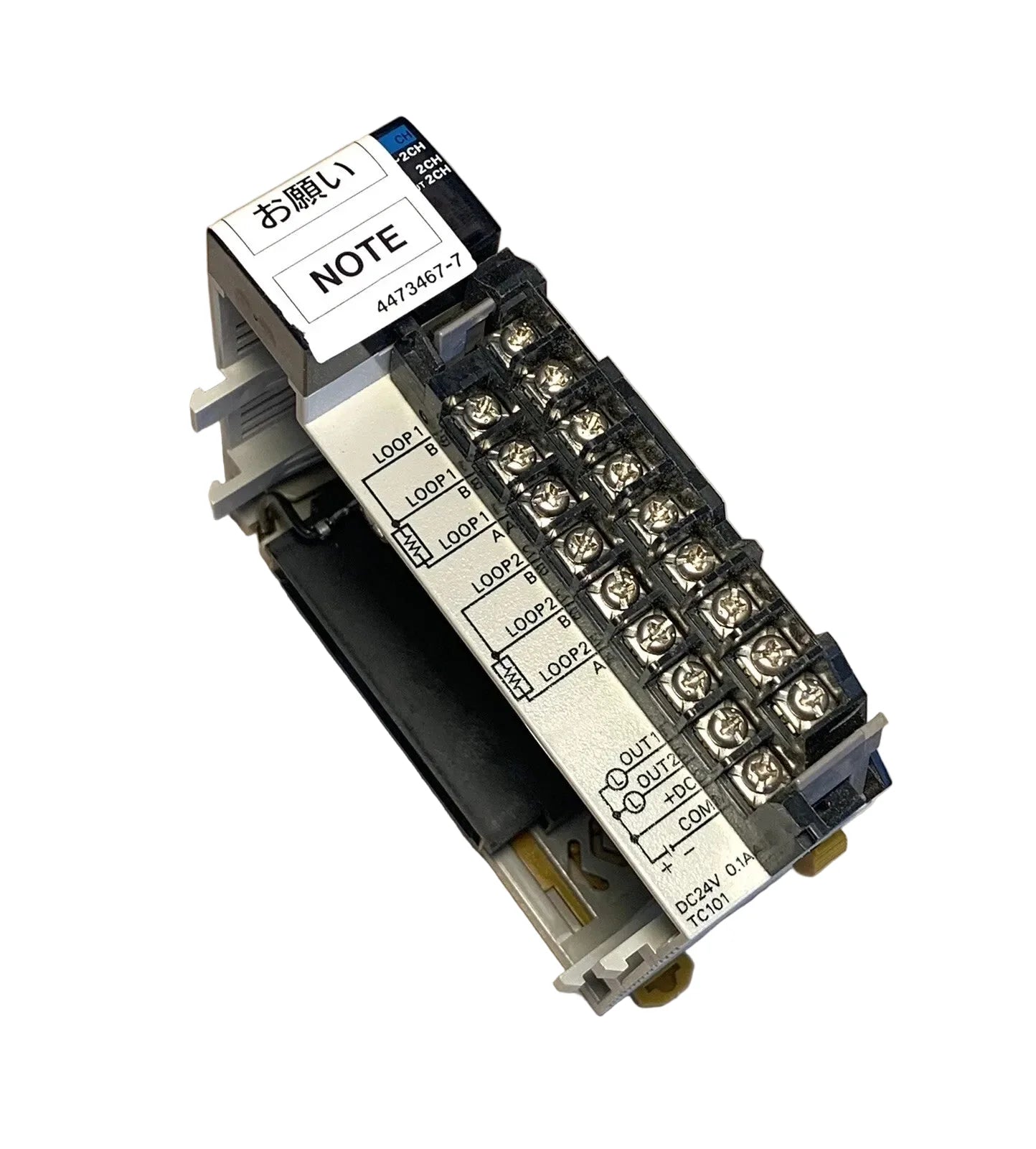 CQM1-TC101 | Omron 2-Loop PT100 Temperature Control Unit NPN