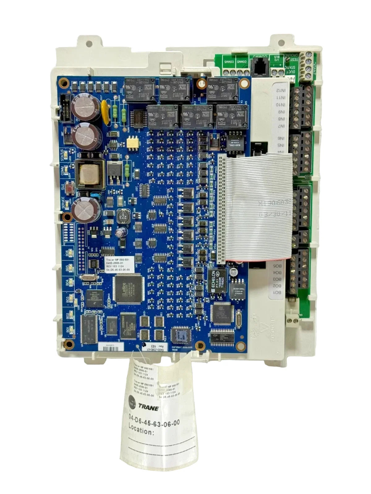 Trane 6400-2580-01 PC Board Assembly for Tracer MP581 Programmable Controller HVAC Automation