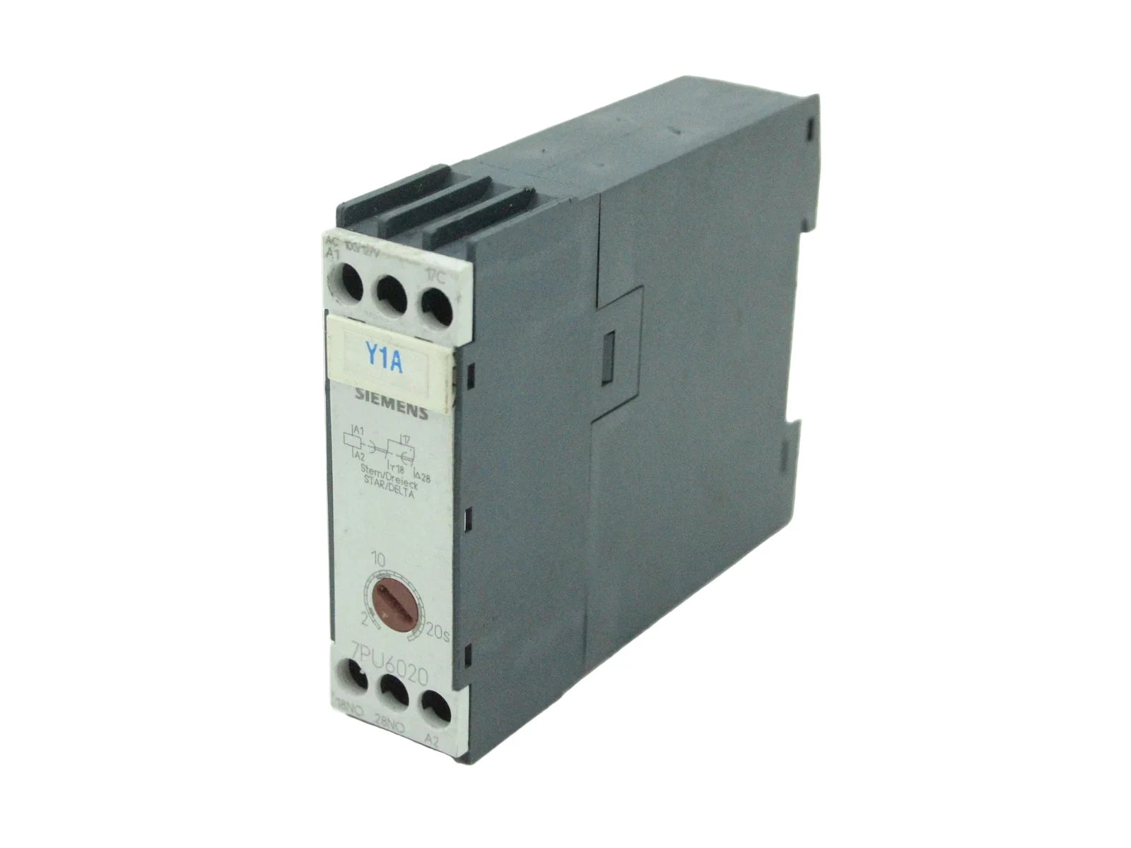 7PU6020-7NJ20 | Siemens Star-Delta Time Relay 110-127V AC 2-20s