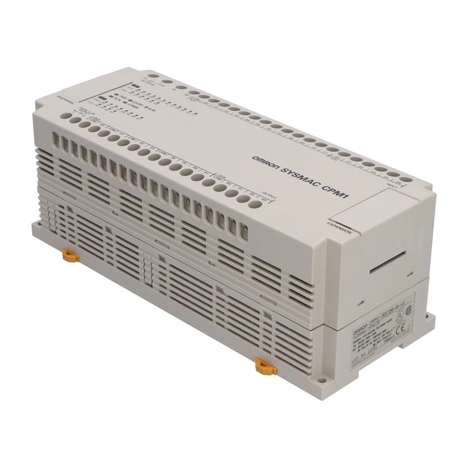 CPM1-30CDR-A-V1 | Omron CPM1 PLC CPU 18 In 12 Out 100–240VAC