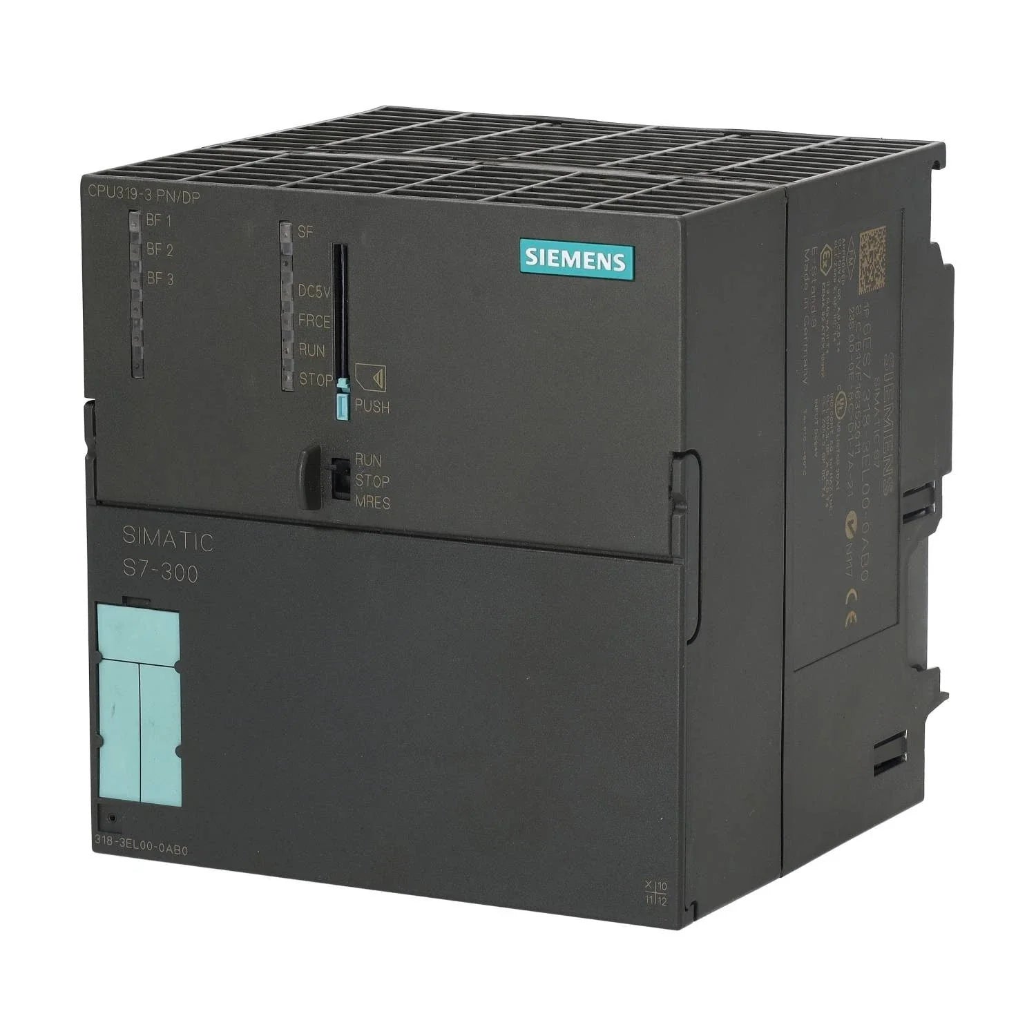 Siemens 6ES7318-3EL00-0AB0 CPU 319-3 PN/DP S7-300 PLC 1.4MB PROFINET