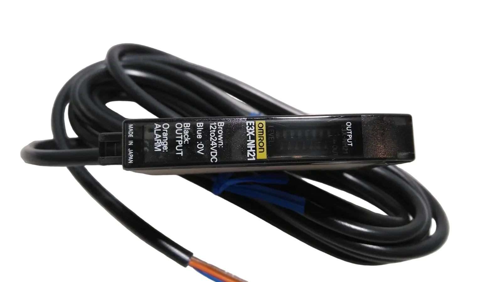 E3X-NH21 | Omron Fiber-Optic Sensor Amplifier with Timer, NPN, 12–24VDC