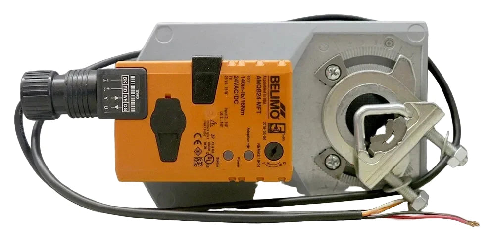 AMQB24-MFT | Belimo 140 In Lb Modulating Damper Actuator 24V Non Spring Return