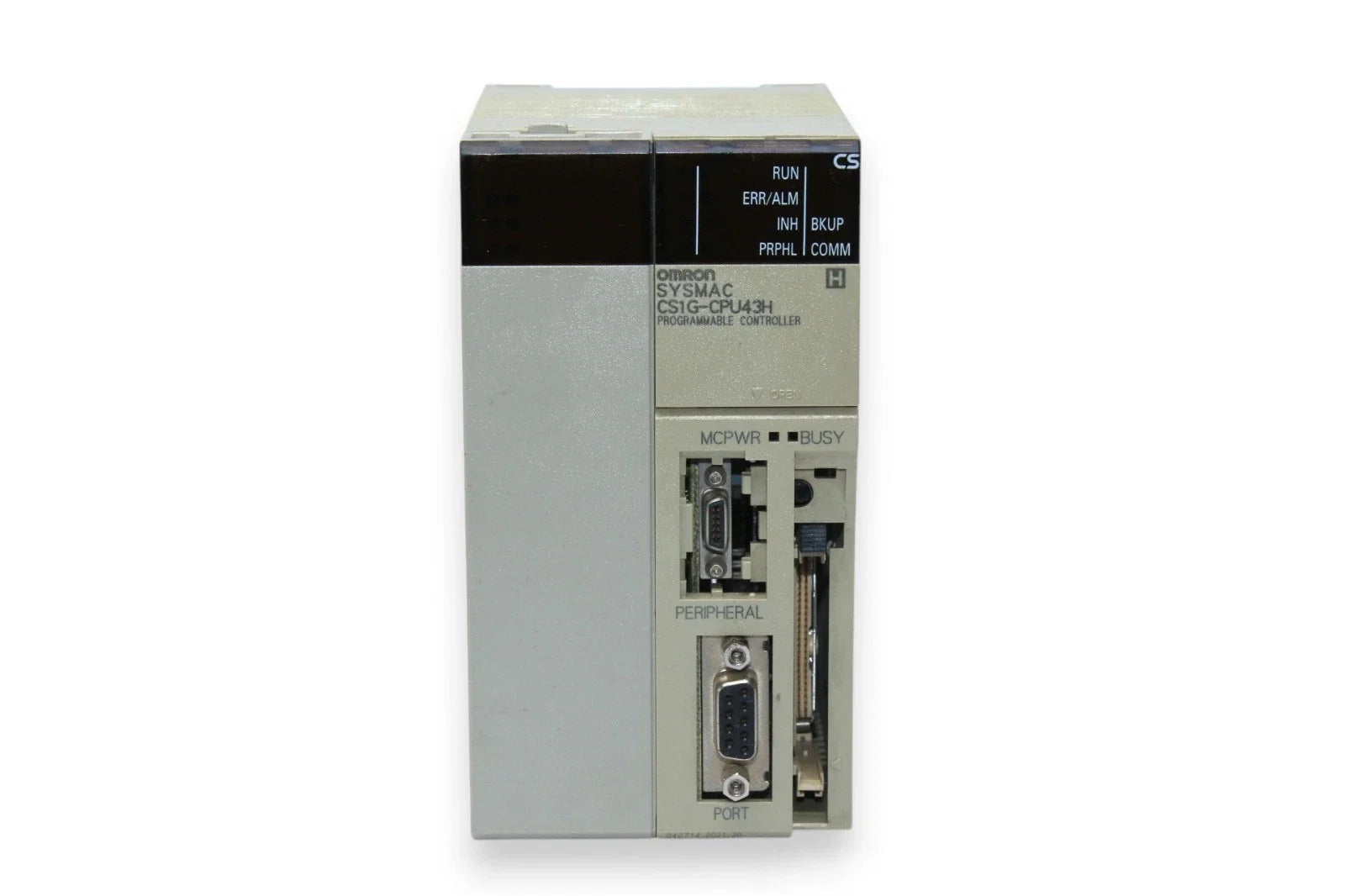 CS1G-CPU43H | Omron CS1 PLC CPU Computer Interface 20K Steps Program 960 I O Points High Speed Processing