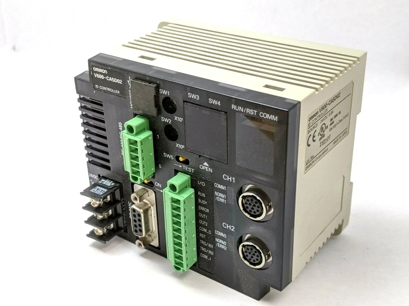 Omron V600-CA5D02 RFID Controller for Industrial Automation