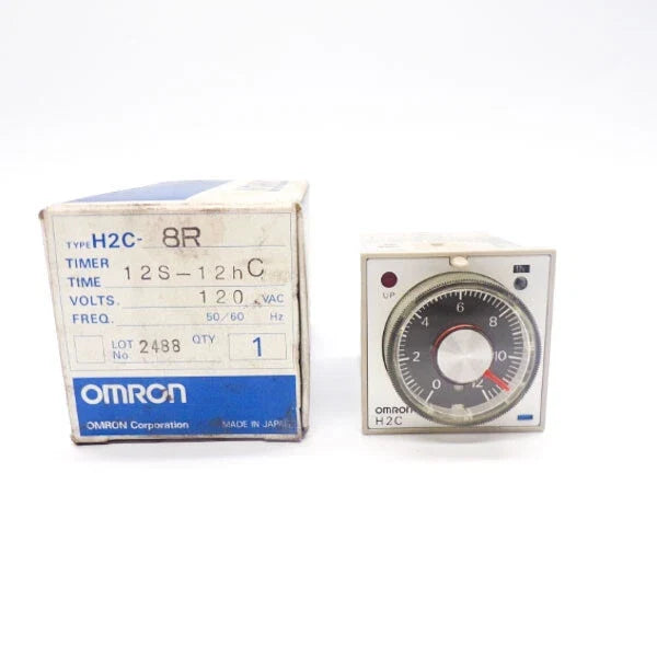 Omron H2C-8R H2C Series Motor Driven Timer with Relay Output