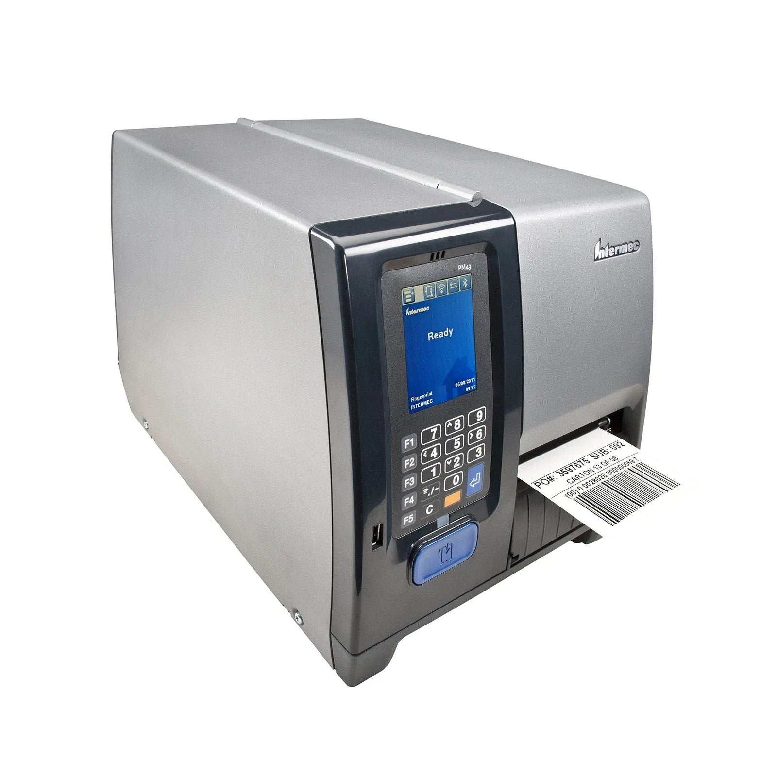 PM43A11000040201 | Honeywell Intermec PM43 203 dpi Industrial Label Printer with Rewinder