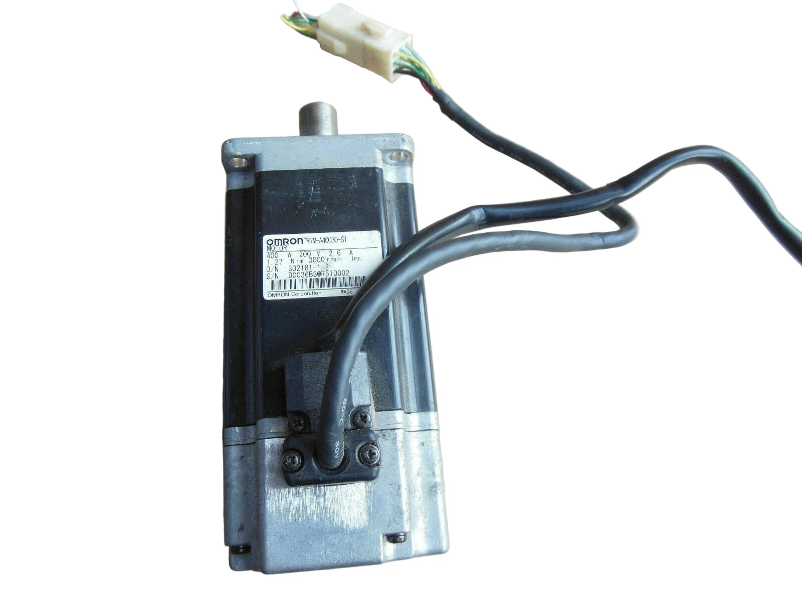 R88M-W1K530T-B | Omron 1.5 kW 200 V AC Servo Motor with Brake and High-Resolution Encoder