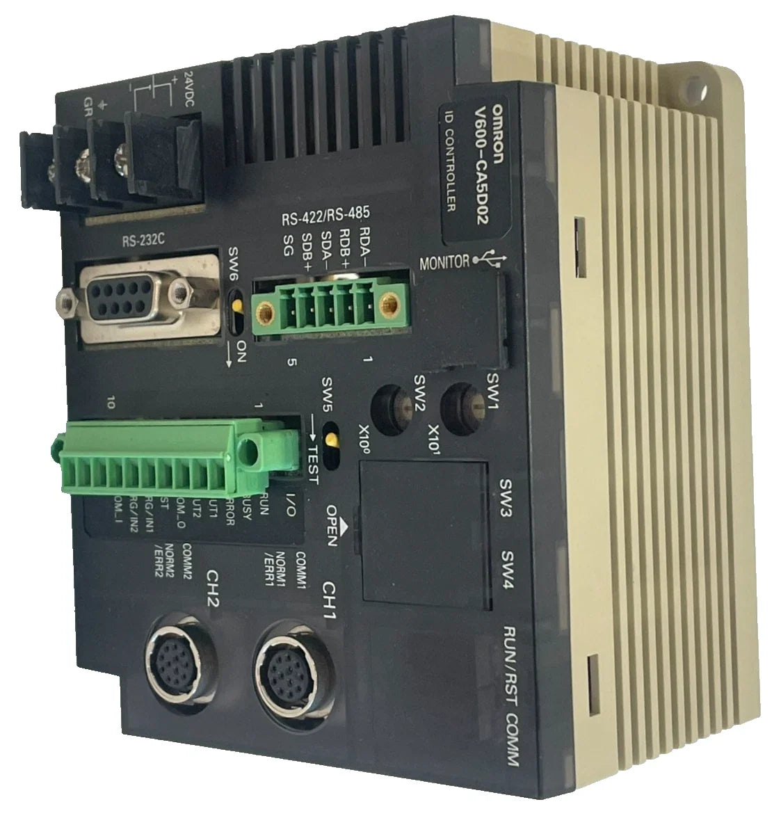 Omron V600-CA5D02 RFID Controller for Industrial Automation