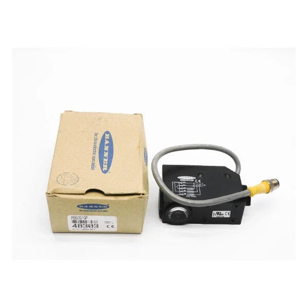 R55CG1QP | Banner Engineering Convergent Color Mark Sensor with Blue-Green LED
