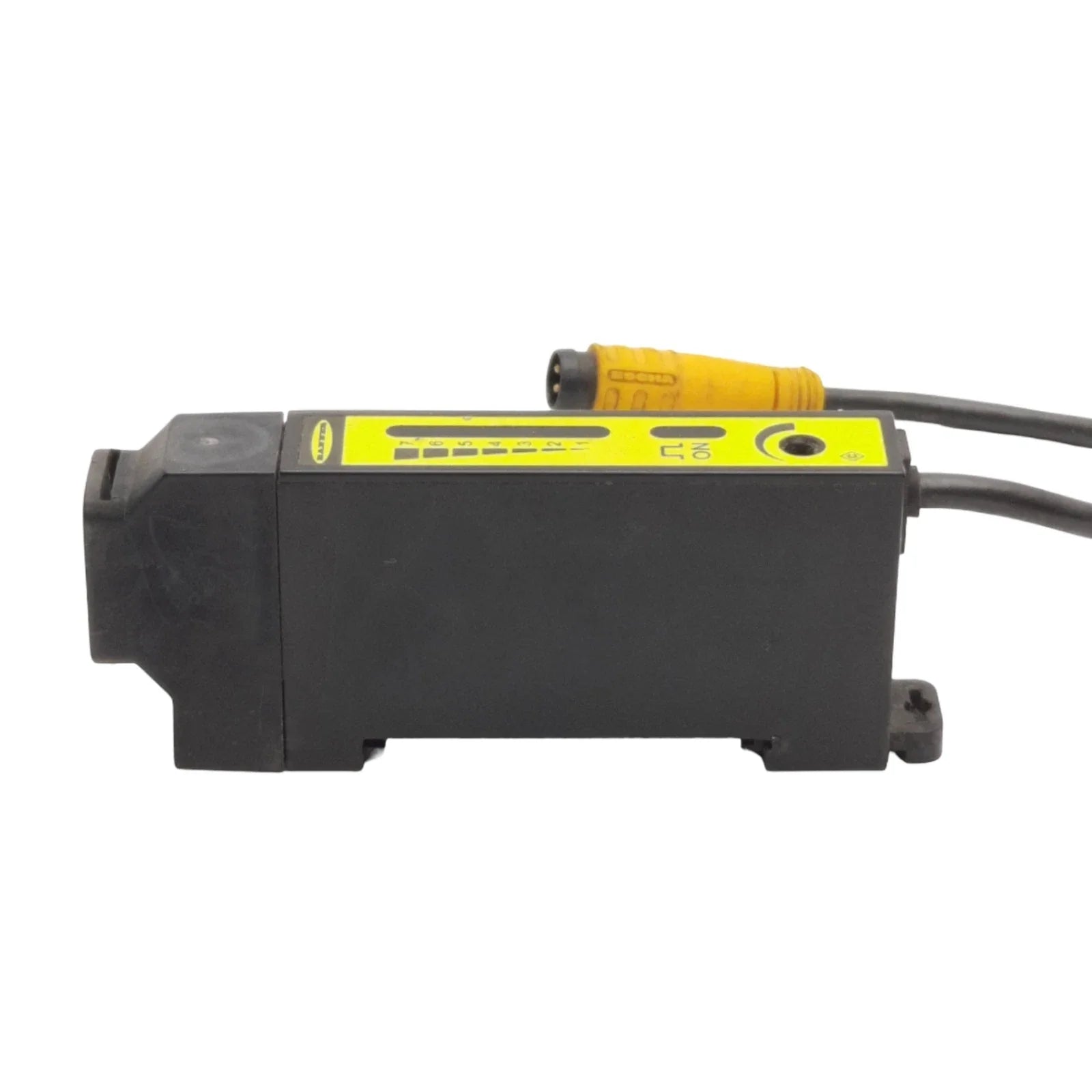 D12SN6FVQ | Banner Engineering D12 Glass Fiber Optic Amplifier, NPN Output