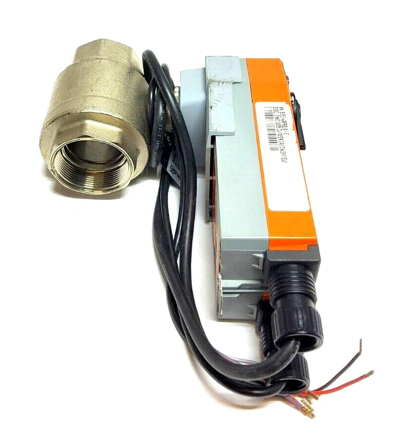 B232+AFRB24 | Belimo 2 Way Characterized Control Valve 1 1/4 Inch Cv 37 With Fail Safe Actuator