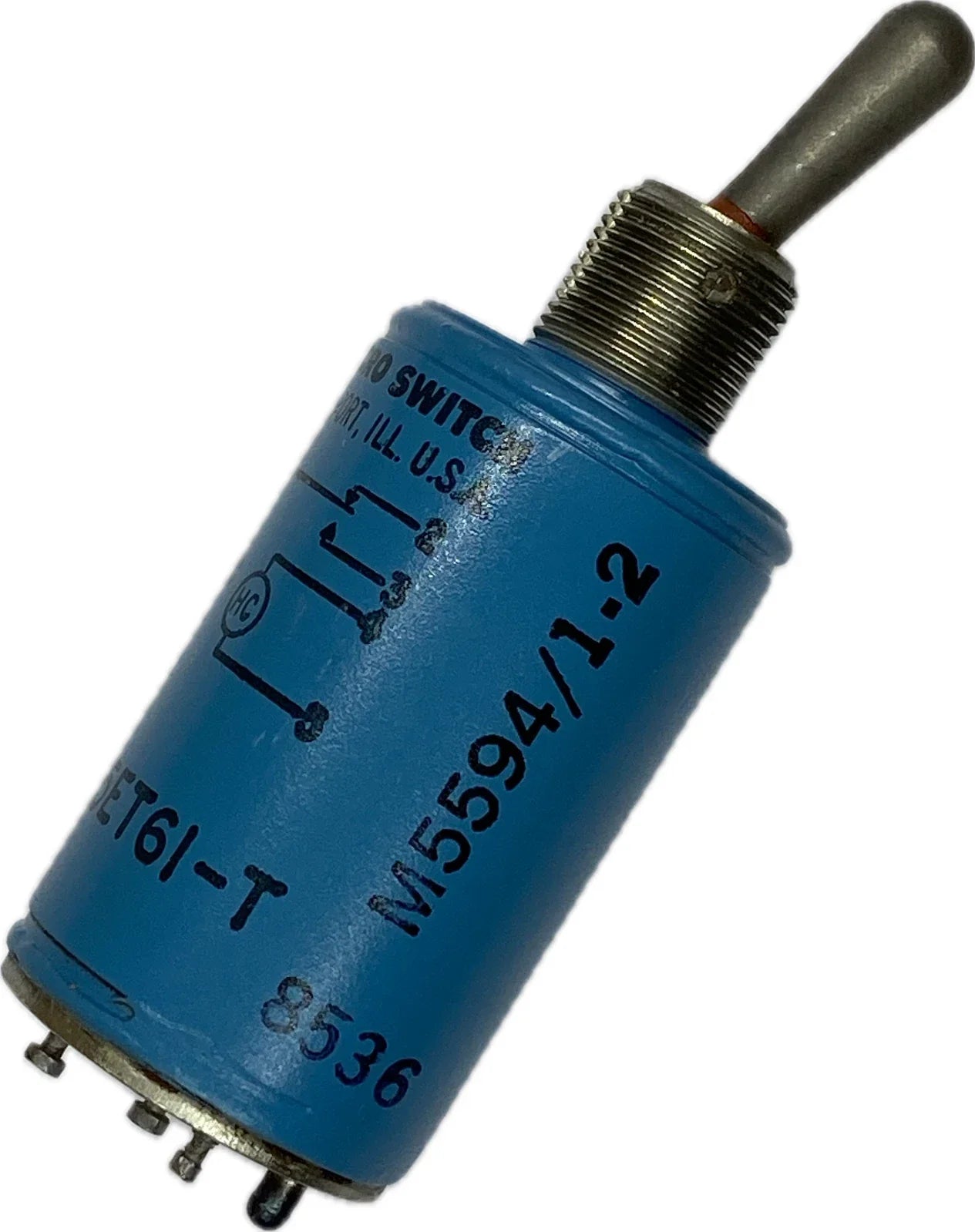 Honeywell 25ET61-T MICRO SWITCH ET Series Military SPDT Electro-Magnetic Held Toggle Switch
