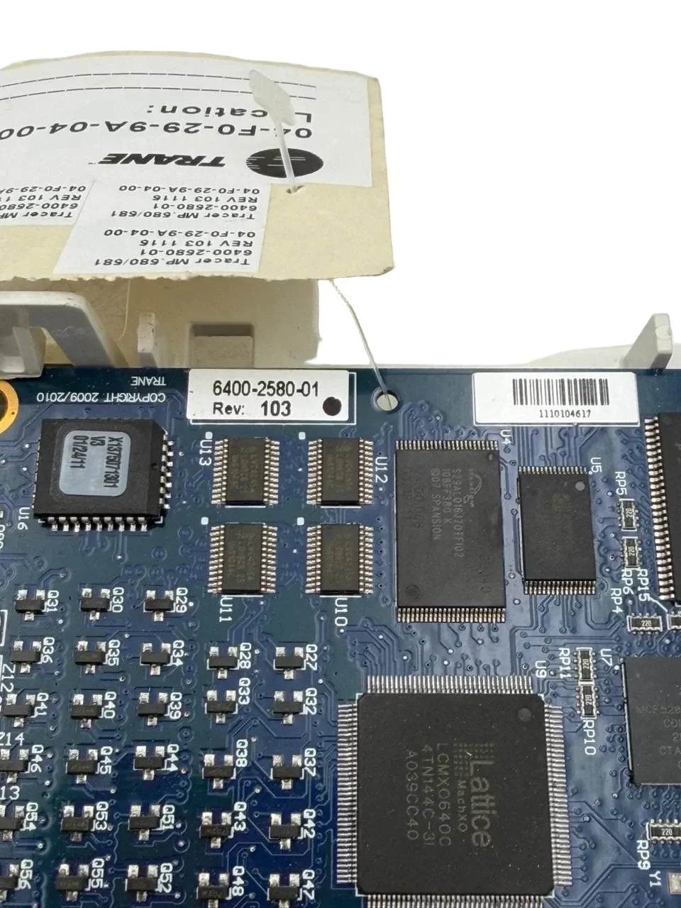 Trane 6400-2580-01 PC Board Assembly for Tracer MP581 Programmable Controller HVAC Automation