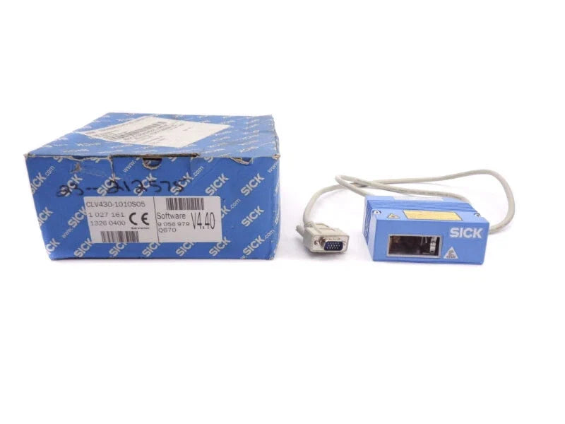 CLV430-1010S05 | SICK Long Range Barcode Scanner With Raster Optics And Serial Interfaces