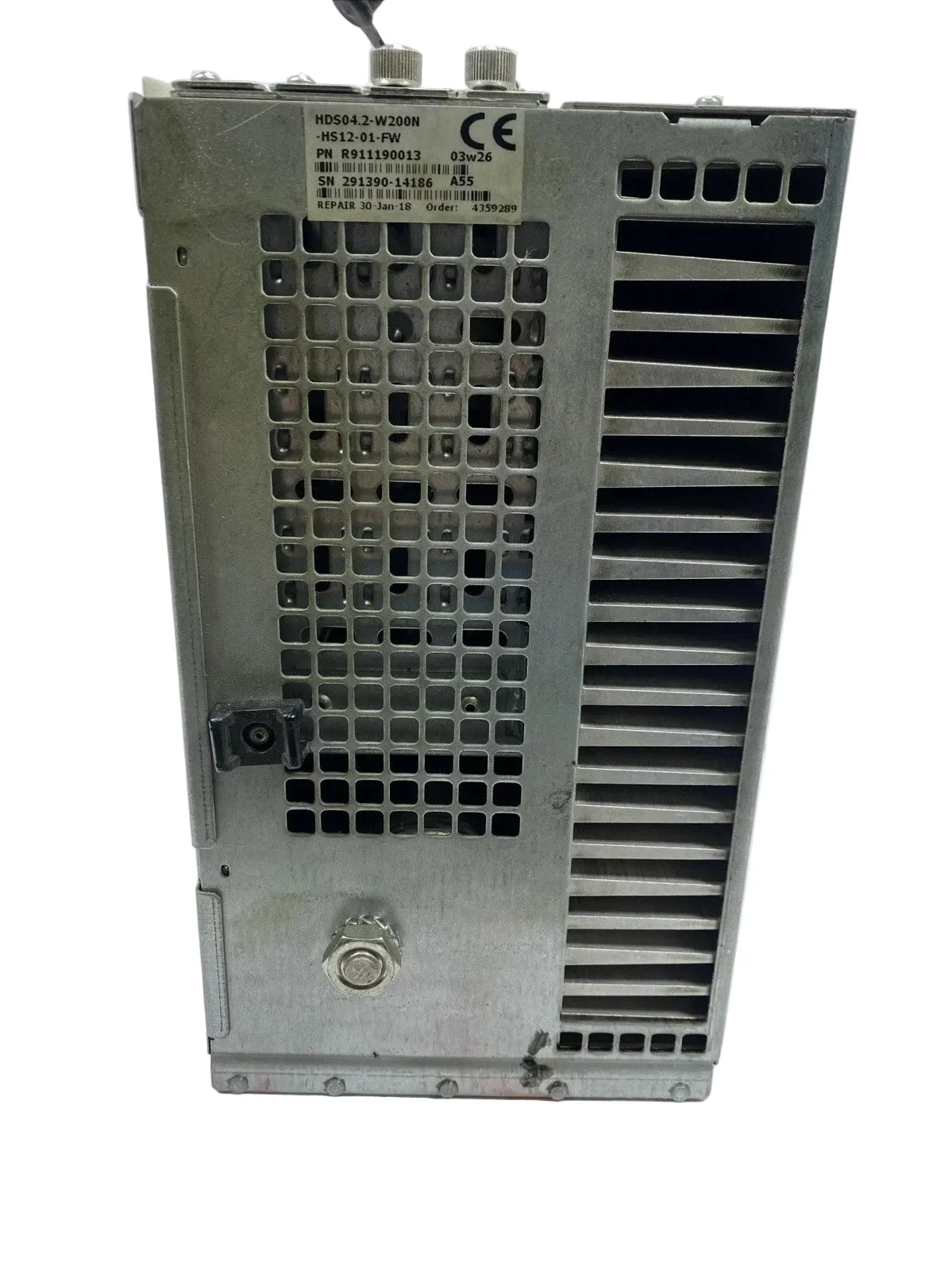 HDS04.2-W200N-HS12-01-FW | Bosch Rexroth DIAX04 HDS 200 A Servo Drive Controller