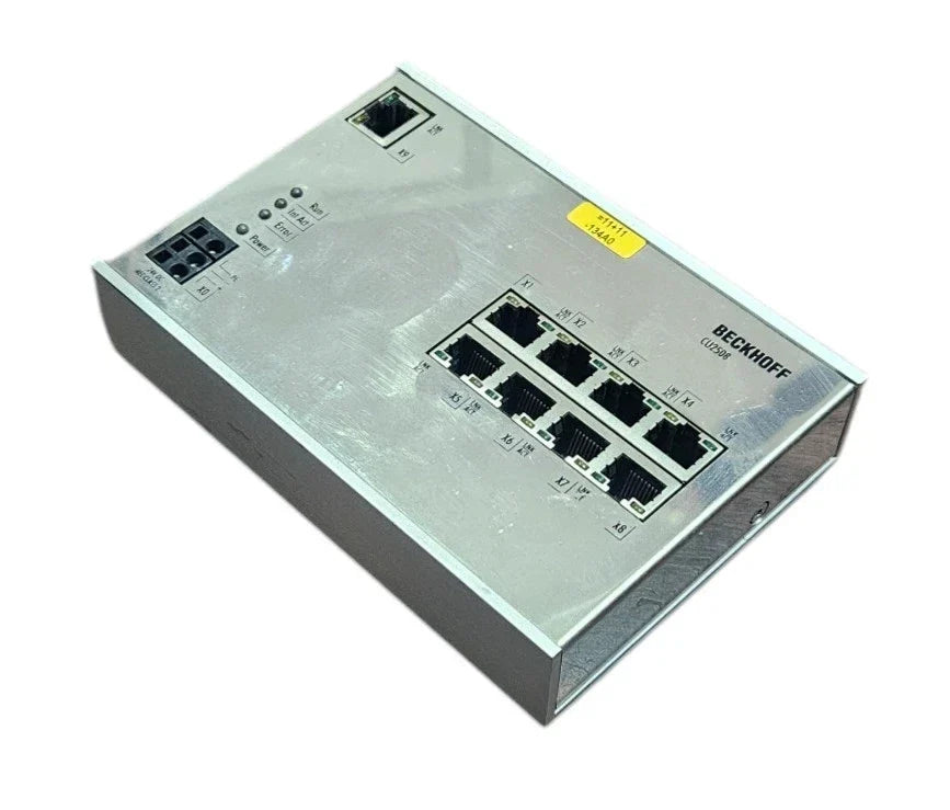 CU2508-0000 | Beckhoff 8-Port Real-Time Ethernet Port Multiplier with Gigabit Uplink