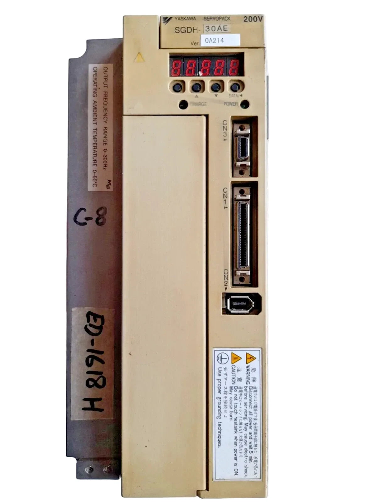 SGDH-30AE | Yaskawa Sigma II 3 kW Servo Drive Servopack
