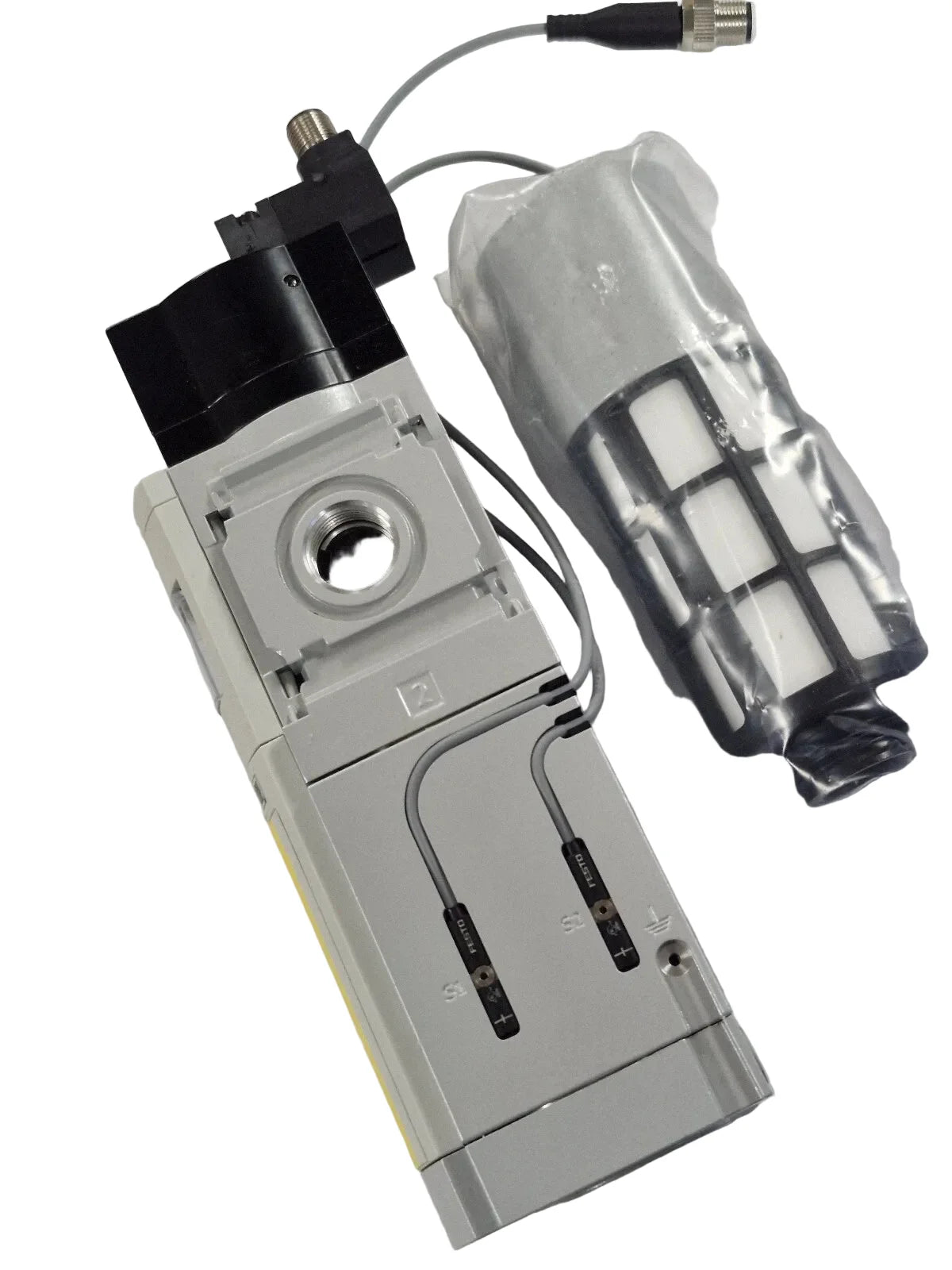MS6-SV-1/2-D-10V24P-2M12-SO-AG | Festo MS6 Soft Start/Quick Exhaust Valve 1/2" 24VDC