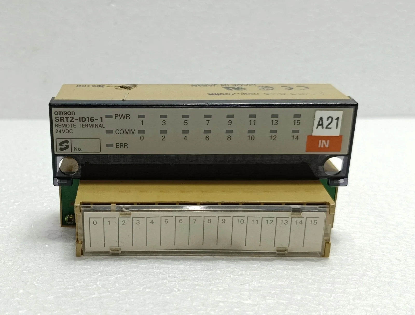 SRT2-ID16-1 | Omron 16-Point PNP 24VDC Remote Input Module