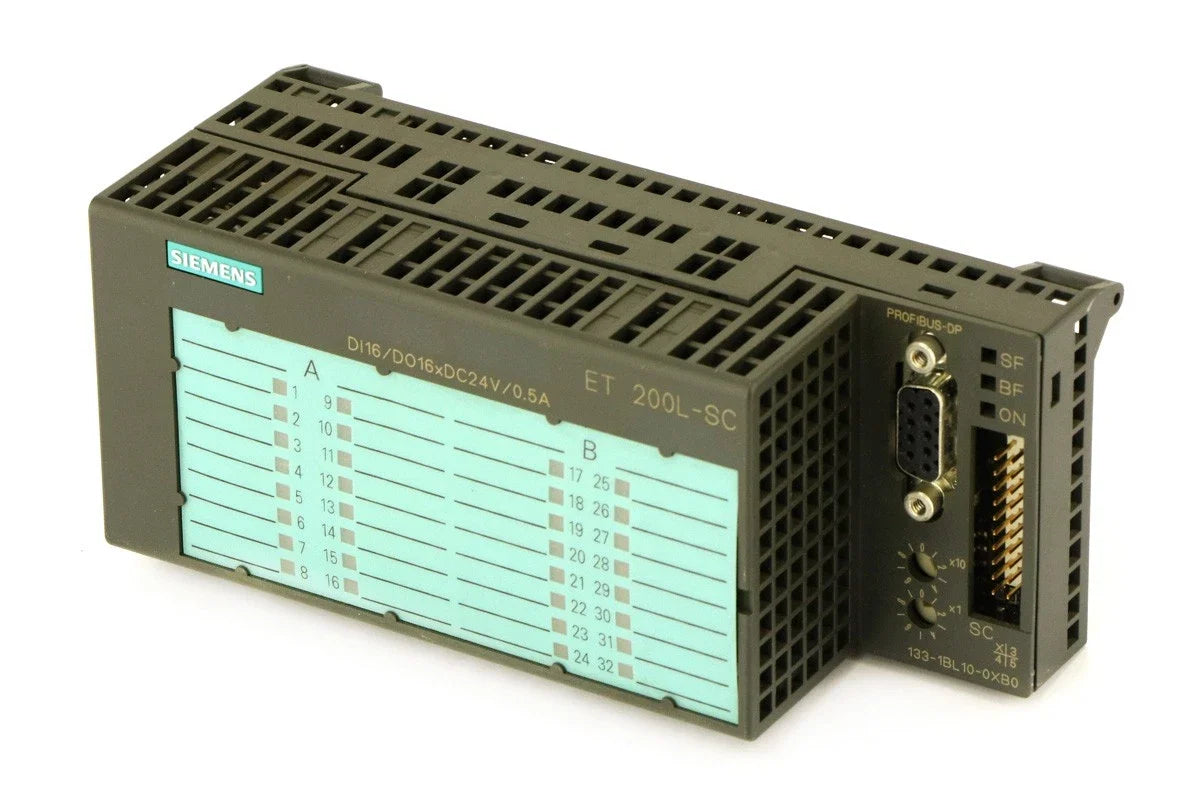 Siemens 6ES7133-1BL10-0XB0 ET 200L-SC 16DI/16DO Digital I/O Module 24V DC