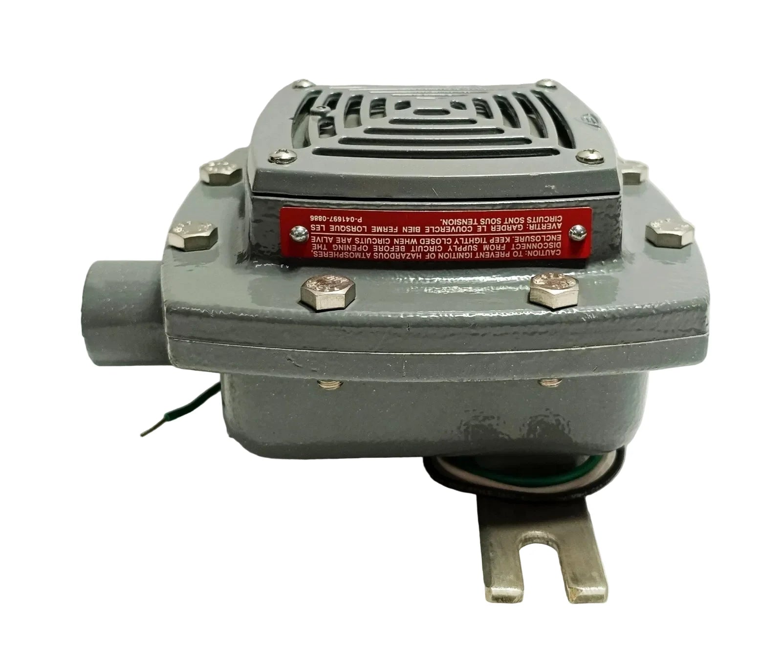 Edwards Signaling 879EX-C1 Heavy-Duty 6 VDC Vibrating Horn for Hazardous Industrial Applications