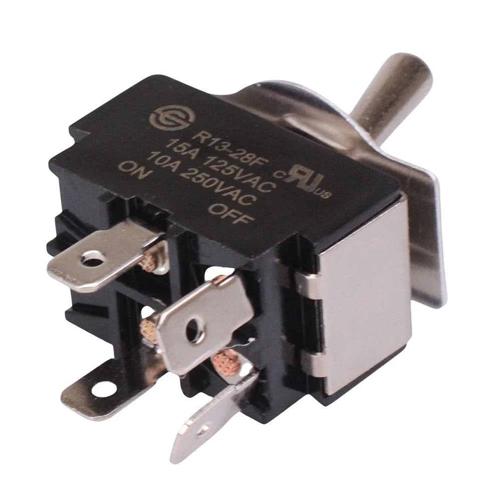 SCI R13-28F 4 Pin ON-OFF Toggle Switch 15A 125/250VAC Maintained 2 Position