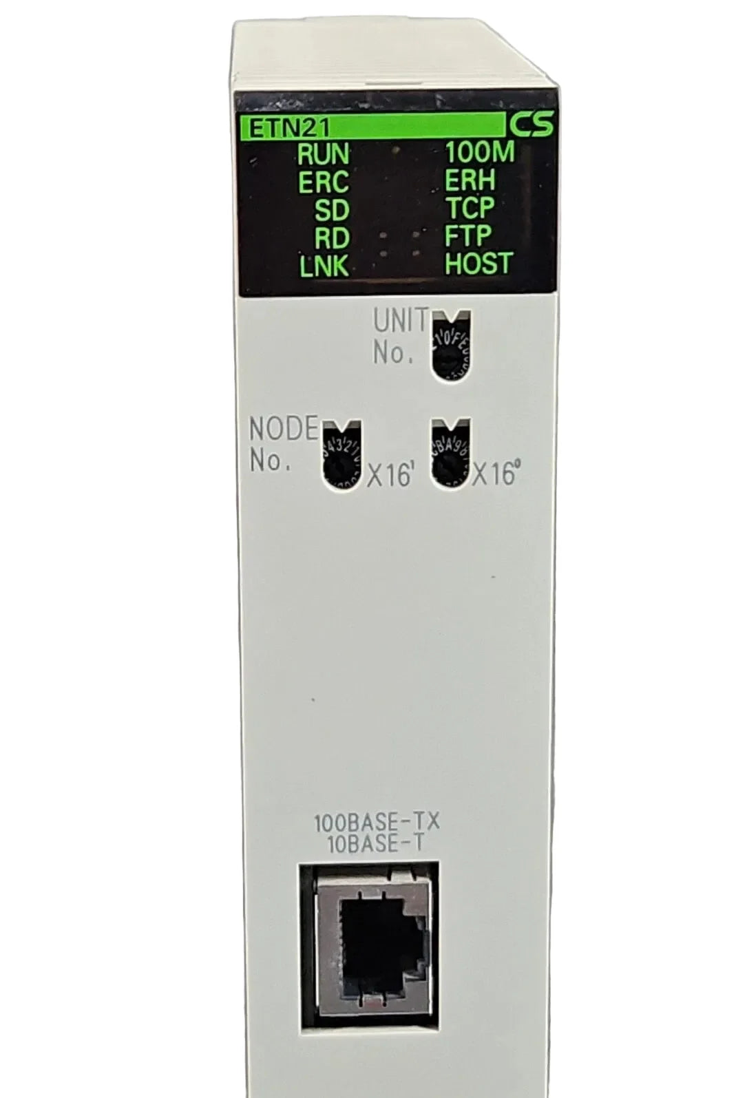 CS1W-ETN21 | Omron CS-Series PLC Ethernet Expansion Module, 100BASE-TX