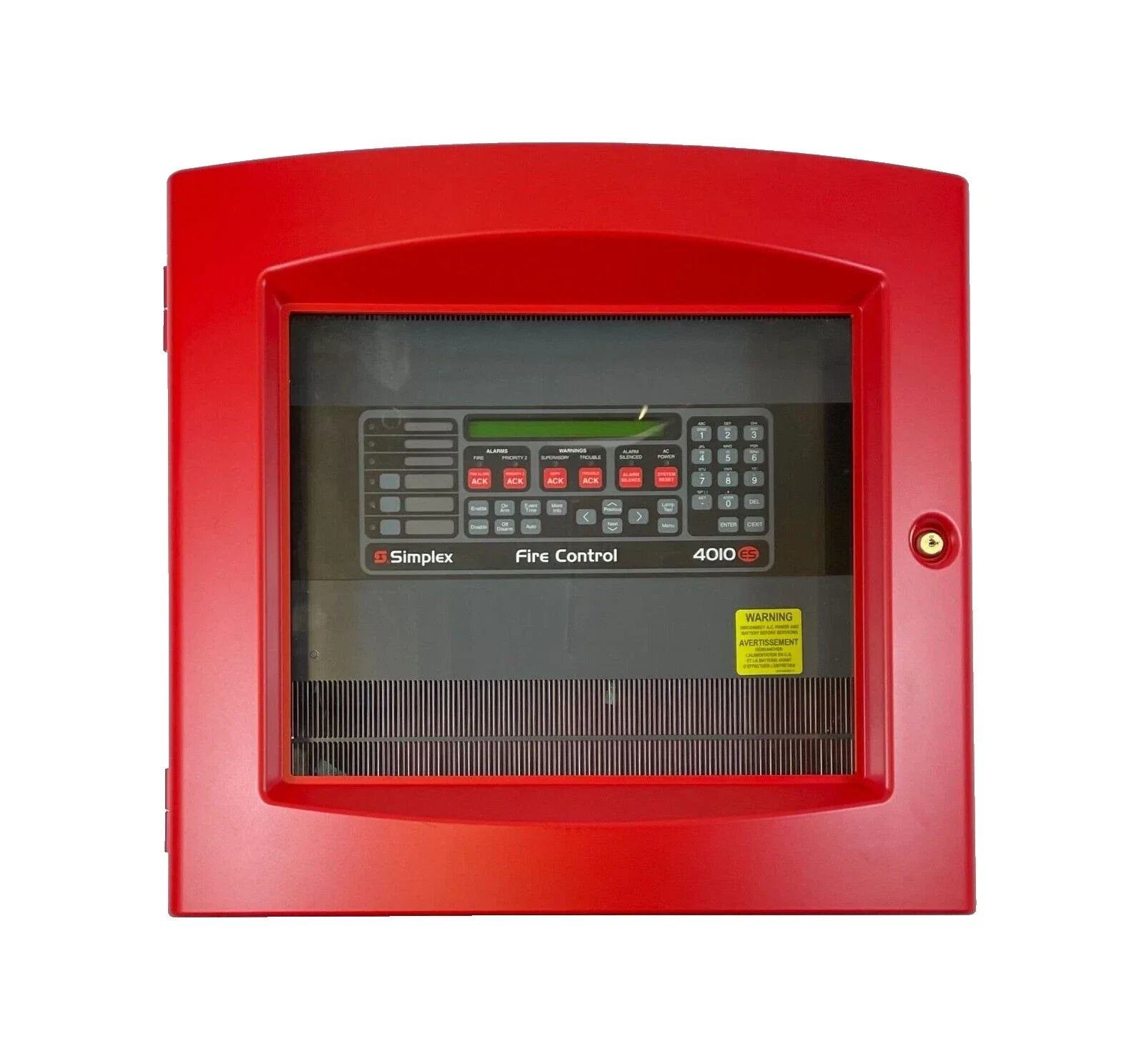 Simplex 4010-9401 4010ES Series Addressable Fire Alarm Control Panel, 998 Points, 8A Power