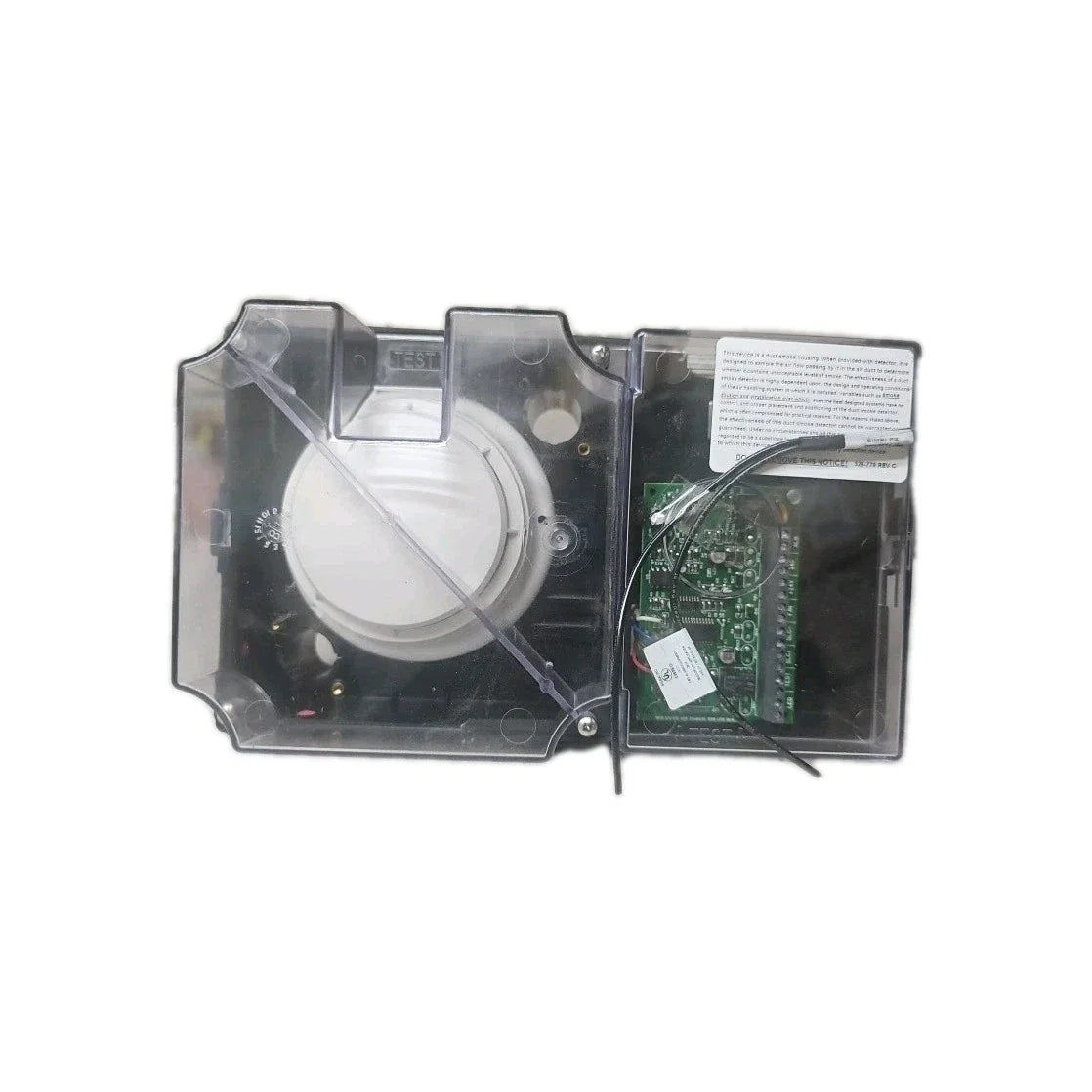 Simplex 4098-9756 TrueAlarm Addressable Duct Smoke Sensor Housing With Relay