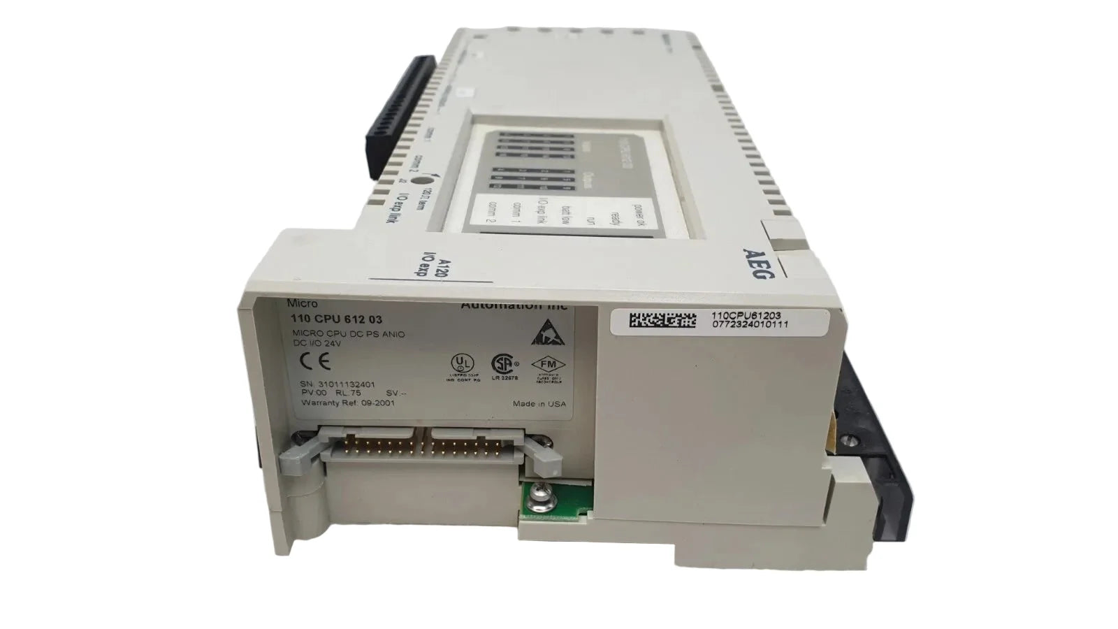 110CPU61203 | Schneider Electric Micro PLC CPU 24V DC with Integrated I/O