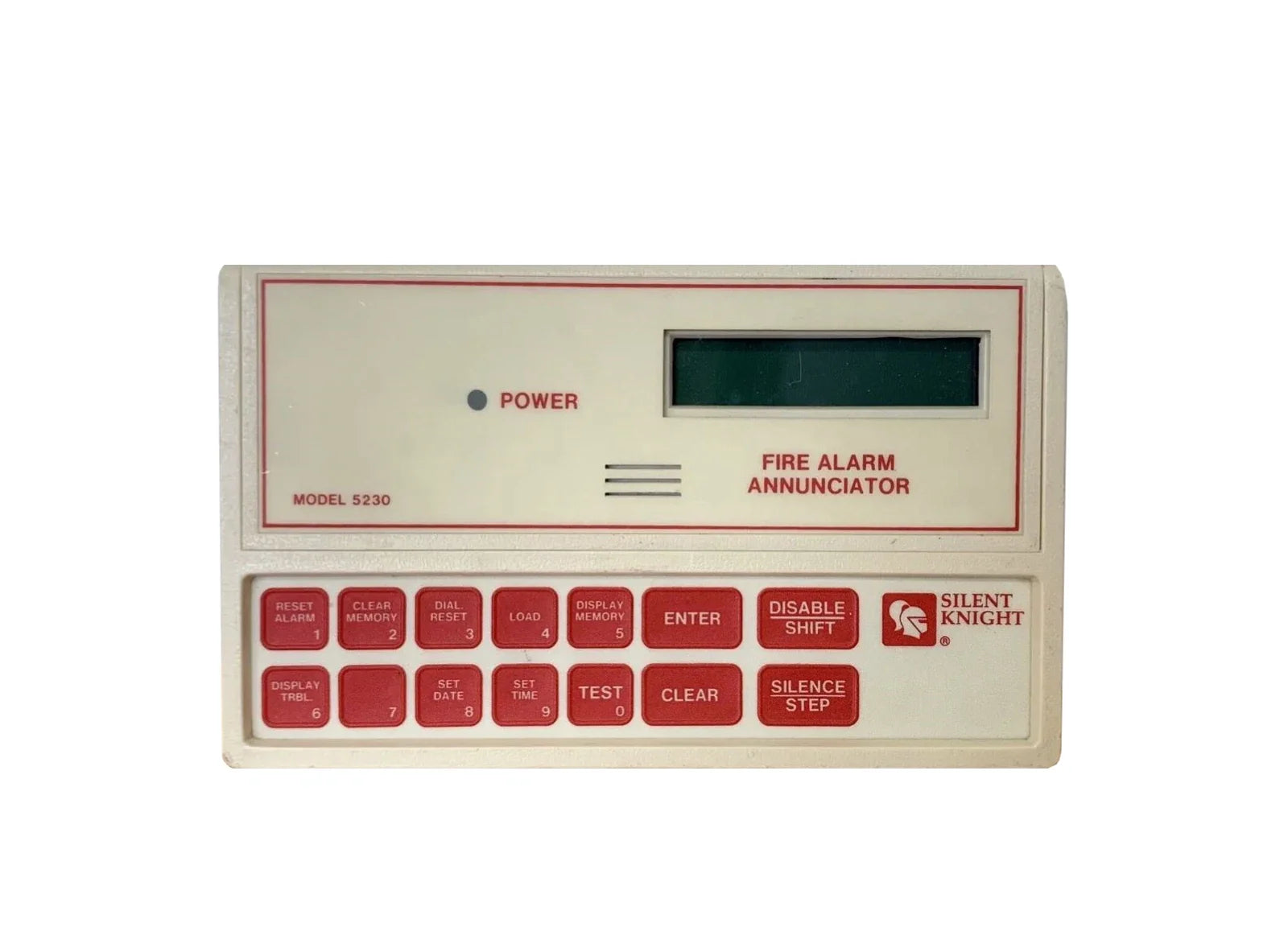 Silent Knight SK-5230 LCD Remote Annunciator 2-Line Display Fire Alarm Interface