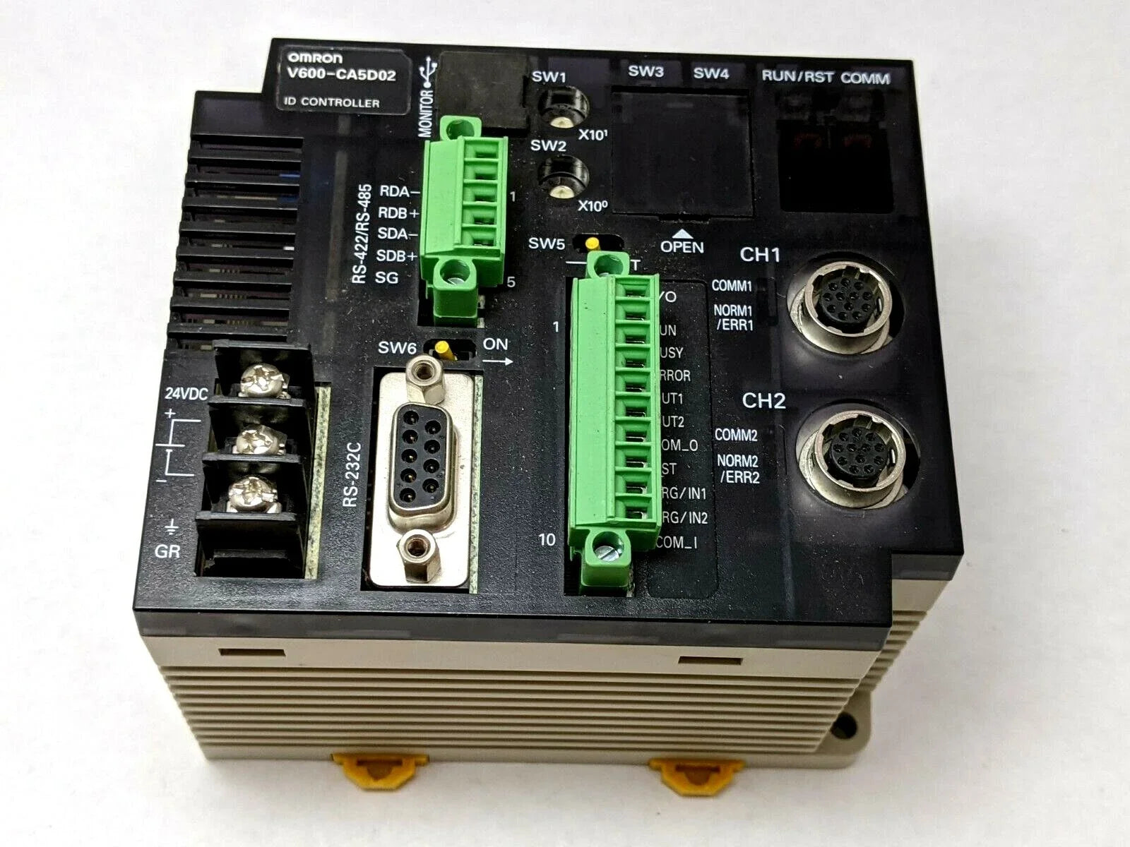Omron V600-CA5D02 RFID Controller for Industrial Automation
