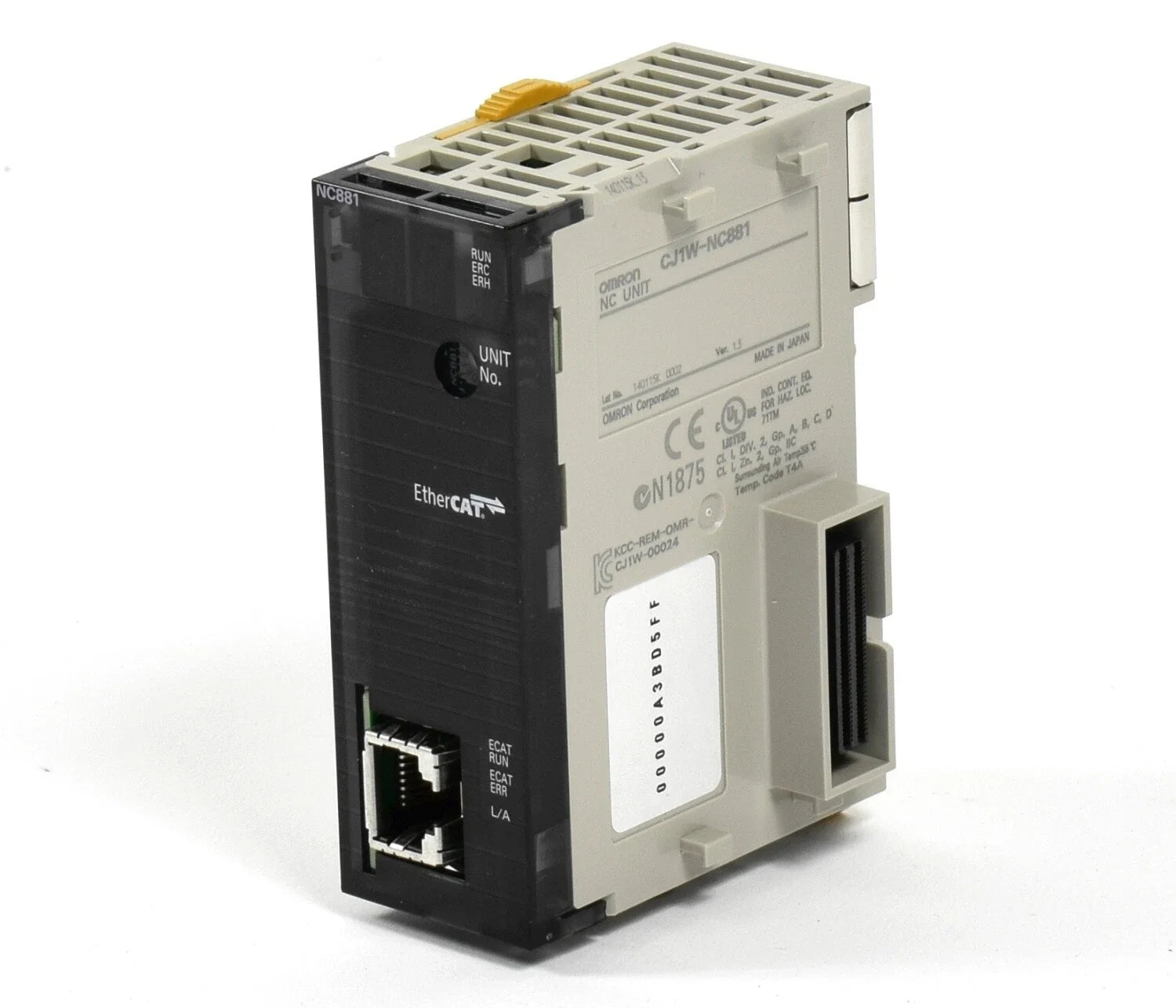 Omron CJ1W-NC881 Motion Control Module 8 Axis EtherCAT PLC CJ Series