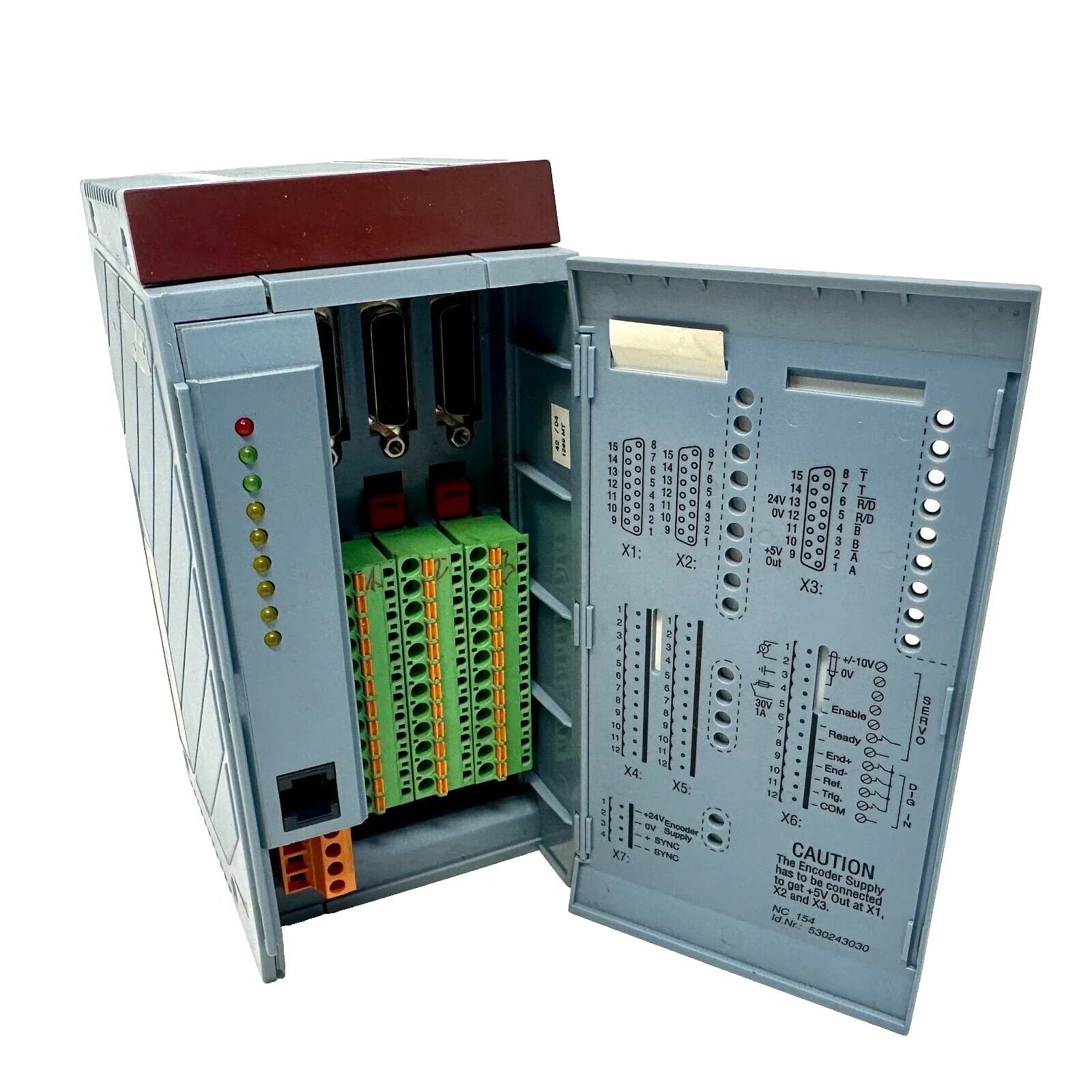 3NC154.60-2 | B&R System 2005 NC154 Three-Axis Positioning Module with Encoder Inputs and ±10V Servo Output