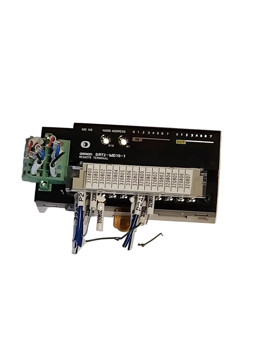 DRT2-MD16-1 | Omron DeviceNet Remote Digital I/O Unit, 8 Inputs / 8 Outputs, 24 VDC PNP