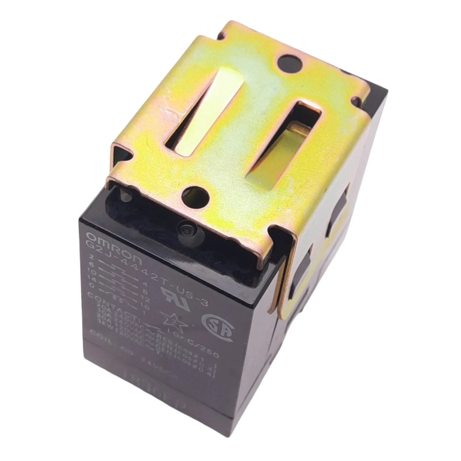 Omron G2J-4442T-US-3 Relay 24VDC Coil 20A 120VAC General Purpose Power Relay