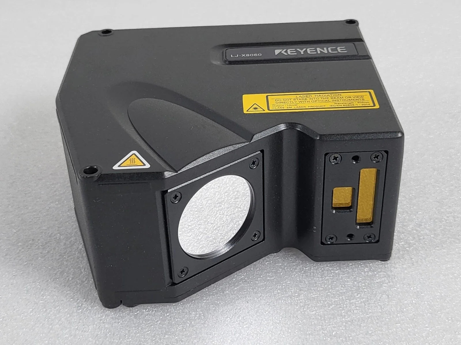 Keyence LJ-X8060 2D Laser Displacement Sensor Head Blue Laser High-Resolution Profiling